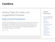 Tablet Screenshot of cooldino.de